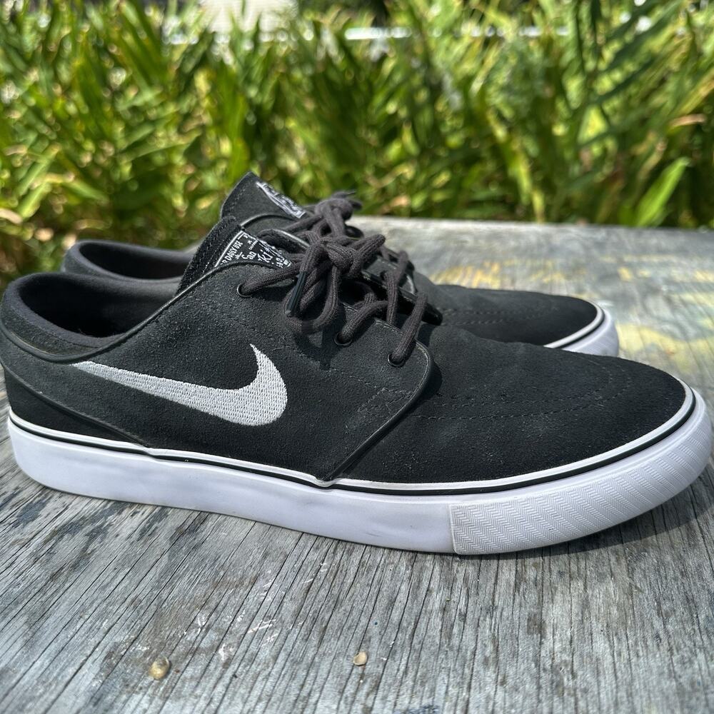 Nike SB Zoom Stefan Janoski OG+ Black White Men's 9.5 Sneakers Shoes Skateboard